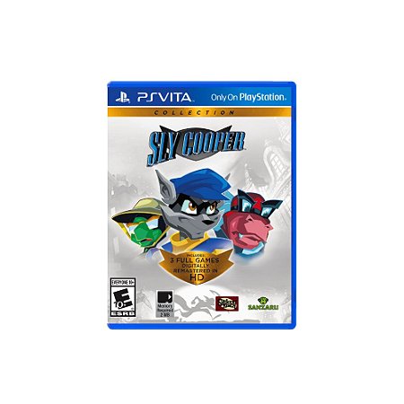 Jogo The Sly Collection (Sem Capa) - PS Vita - Usado