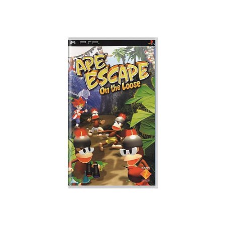 Jogo Ape Escape On the Loose - PSP - Usado*