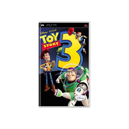 Jogo Toy Story 3 (Sem Capa) - PSP - Usado*