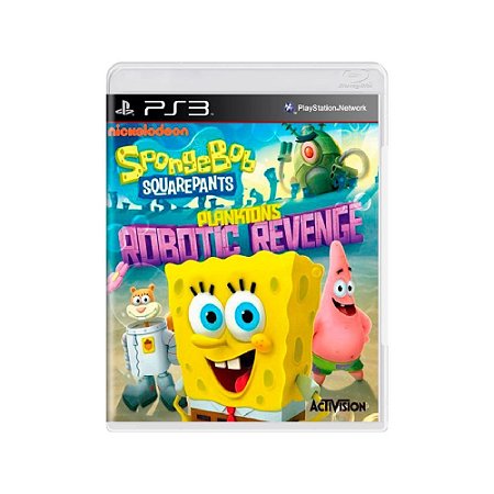 Jogo SpongeBob SquarePants Plankton's Robotic Revenge PS3 - Usado*