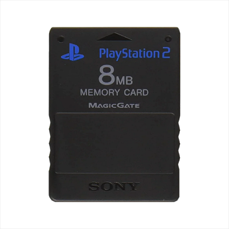 Jogo Memory Card 8MB Original - PS2 - Usado