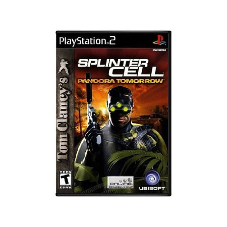 Jogo Tom Clancy's Splinter Cell Pandora Tomorrow (Japonês) - PS2 - Usado*