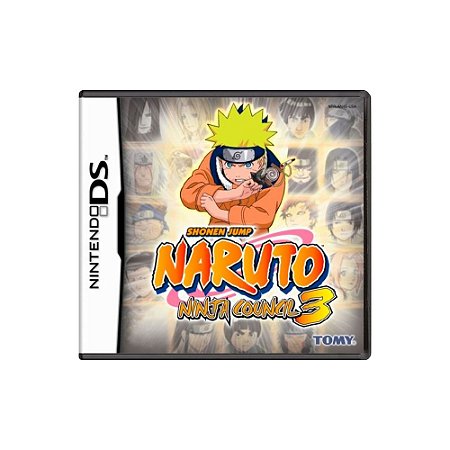 Jogo Naruto Ninja Council 3 - DS - Usado