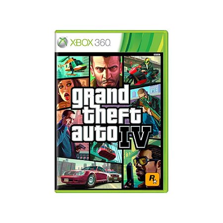 Jogo Grand Theft Auto IV (GTA IV) - Xbox 360 - Usado*