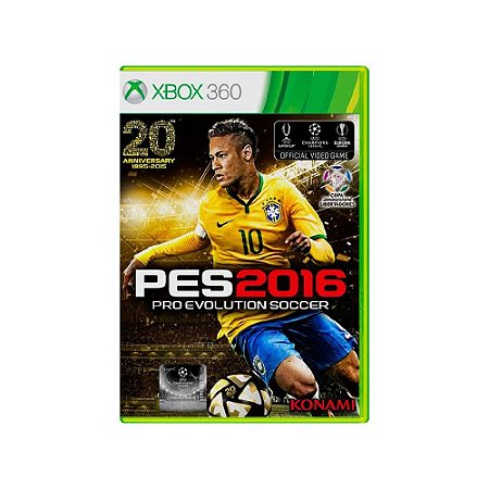 Jogo Pro Evolution Soccer 2016 (PES 16) - Xbox 360 - Usado*