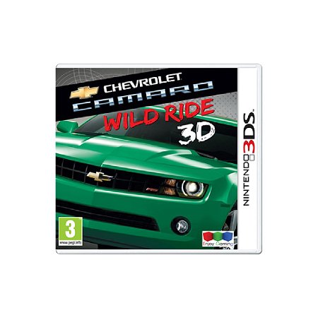 Jogo Chevrolet Camaro Wild Ride (Sem Capa) Europeu - 3DS - Usado