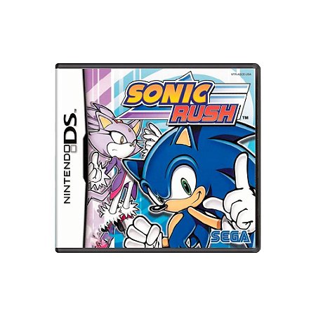 Jogo Sonic Rush - DS - Usado