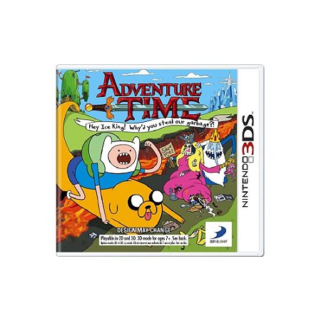 Jogo Adventure Time Hey Ice King! (Sem Capa) - 3DS - Usado