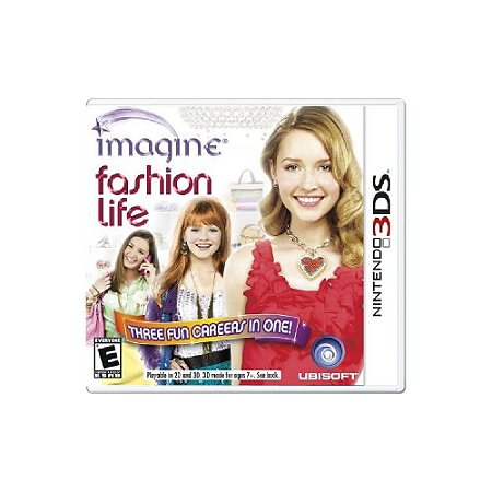 Jogo Imagine Fashion Life (Sem Capa) - 3DS - Usado