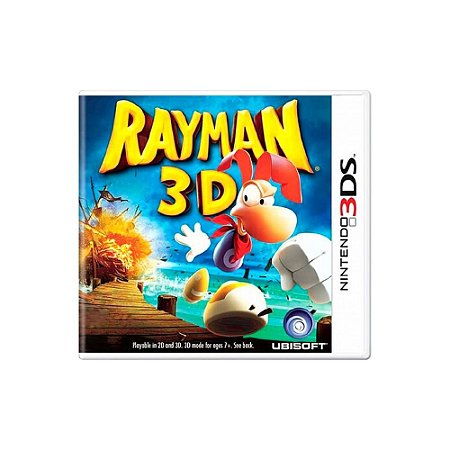 Jogo Rayman 3D (Sem Capa) - 3DS - Usado