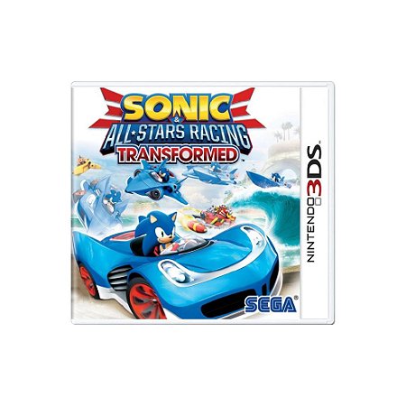Jogo Sonic & All Stars Racing Transformed - 3DS - Usado