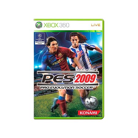 Jogo Pro Evolution Soccer 2009 - Xbox 360 - Usado*