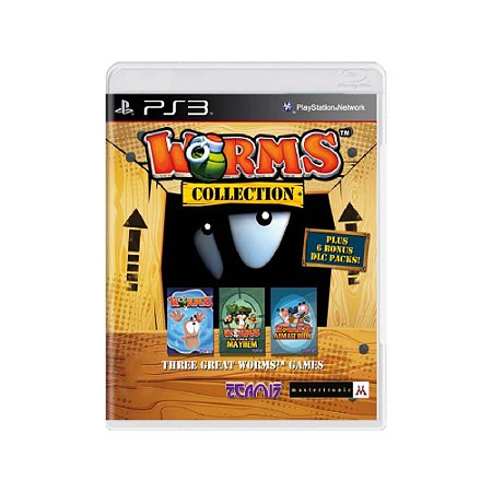 Jogo Worms Collection - PS3 - Usado