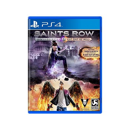 Jogo Saints Row IV Re-Elected + Gat out of Hell - PS4 - Usado