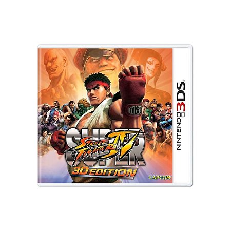 Jogo Super Street Fighter IV 3D Edition (Sem Capa) - 3DS - Usado