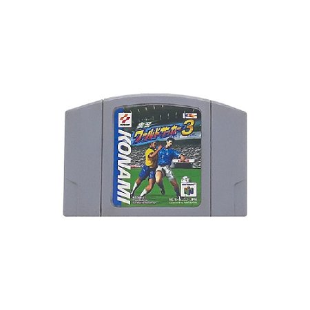 Jogo Jikkyou World Soccer 3 Superstar (JPN) - N64 - Usado