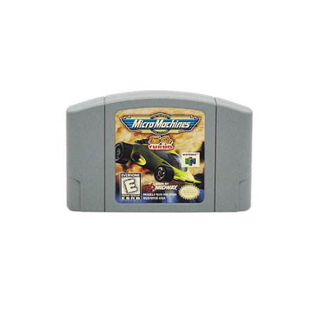 Jogo Micro Machines 64 Turbo - N64 - Usado