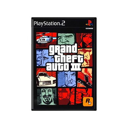 Jogo Grand Theft Auto III (GTA III) - PS2 - Usado*