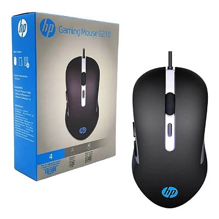 Mouse HP Gamer USB G210