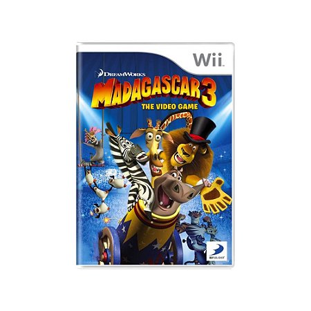 Jogo Madagascar 3 The Video Game - WII - Usado