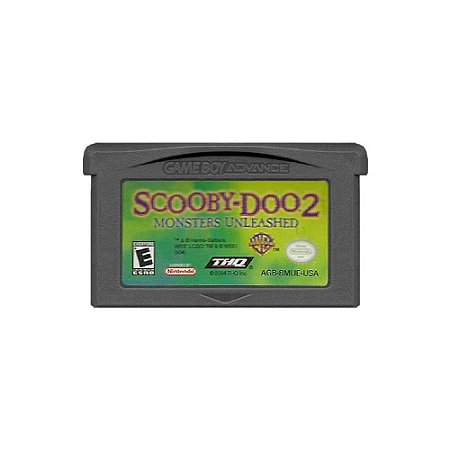 Jogo Scooby-Doo 2 Monsters Unleashed - GBA - Usado