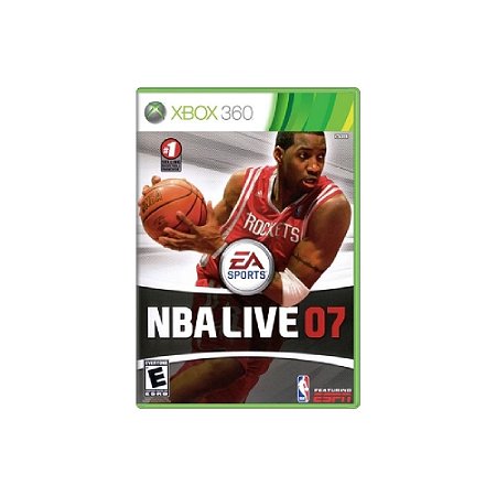 Jogo NBA Live 07 - Xbox 360 - Usado*