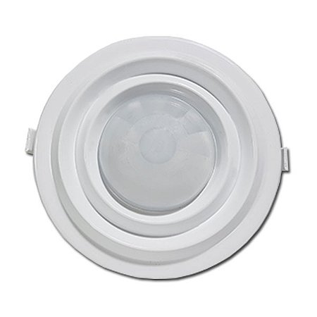 Sensor Presença Senun Embutir Teto/Forro 3MP43F Raio 8Mts