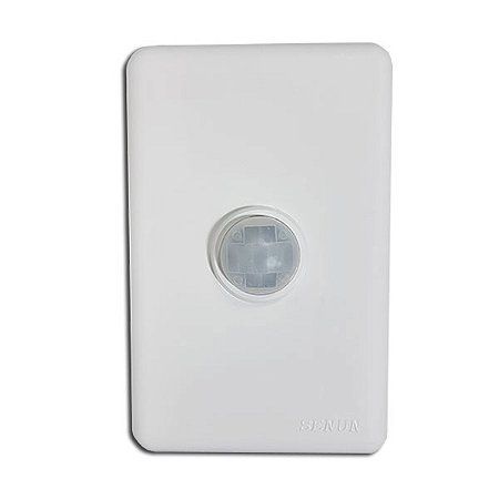 Sensor Presença Senun Embutir 3MP08 Raio 6Mts