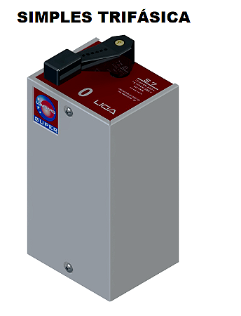 Chave Lombard Super Simples Trifasica S