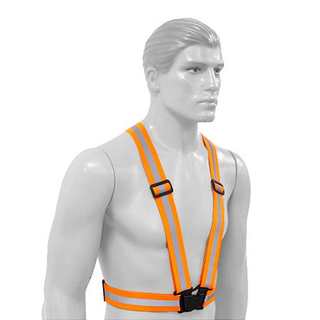 Colete Refletivo X com Presilhas de Ajuste - PPS 07