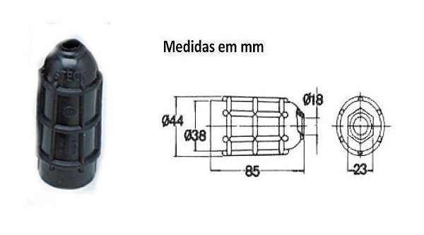 Manopla Borracha Macho Torck