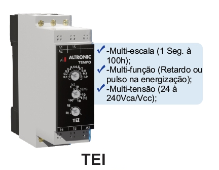 Rele de Tempo Eletronico (TEI)