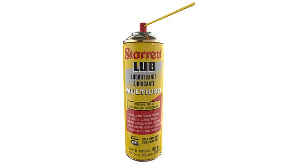 Desengripante Spray - Lubrificante Multiuso - Lub Starrett