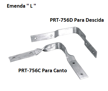 Emenda Fita Aluminio 7/8" x 1/8"