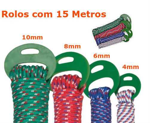 Corda com 15 Metros - Rolo