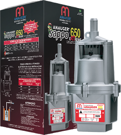 Bomba Anauger Sappo 650 Extreme - 360W