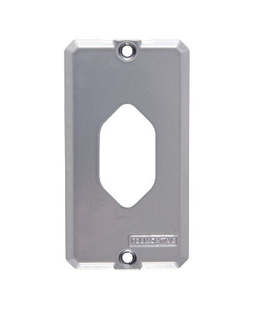 Placa Condulete 1 Posto Losangular 3/4''