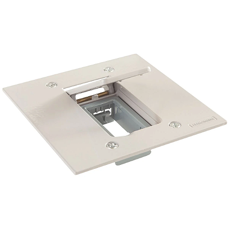 Placa Piso Tramontina Modular Cinza 4x4 - 1 Posto