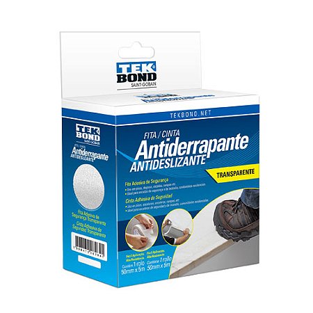 Fita Antiderrapante Tek Bond Transparente