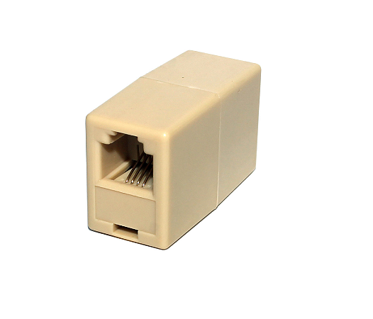 Emenda RJ11 Reta - Fêmea x Fêmea