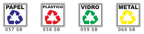 Etiqueta Reciclagem Aluminio