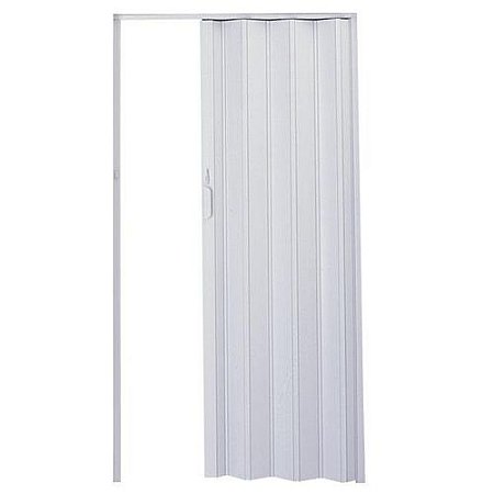 Porta Sanfonada Pvc Branca 2,10Metros