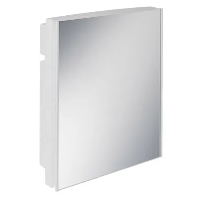 Armario Plastico Versatil de Embutir e Sobrepor Astra Branco