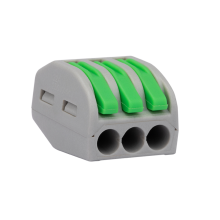 Conector Clip 3 vias Intelbras - Embalagem 4 Peças