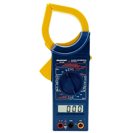 Alicate Amperimetro Digital com Estojo Brasforte