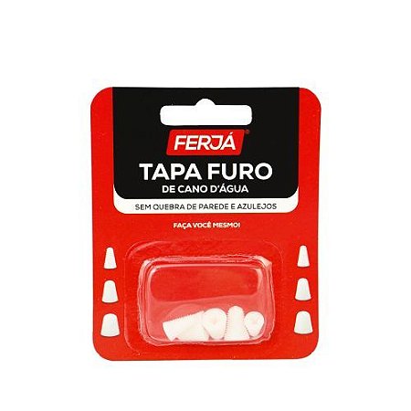 Tapa Furo de Cano D'Água 5 Peças