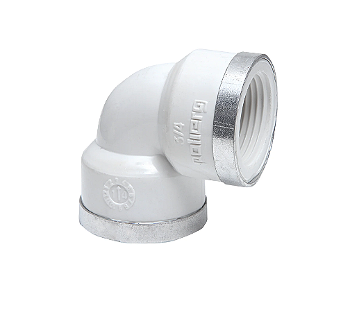 Pead BR - Cotovelo Rosca com Reforço Metalico PN -10