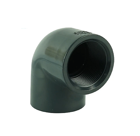 Pead - Cotovelo Rosca Preto 3/4''
