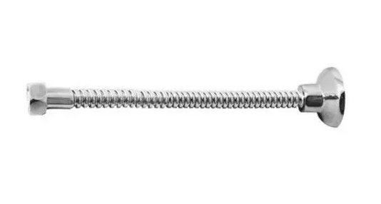 Engate Lavatorio Rigido Cromado 30cm