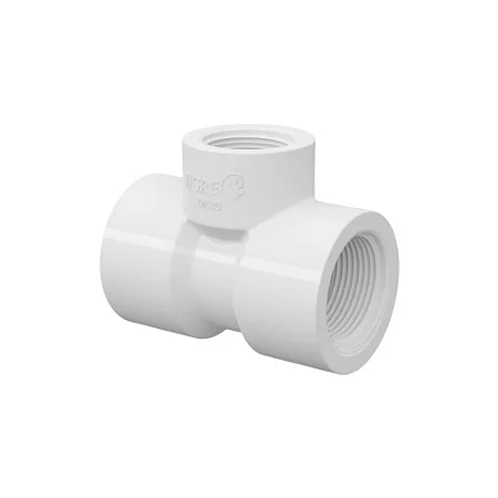 Tee Rosca Branco Redução
